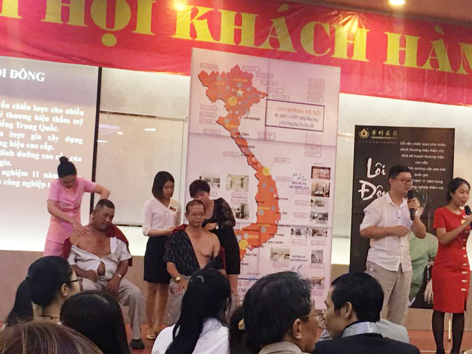 Khách hàng trải nghiệm sản phẩm Pentapharm và có hiệu quả bất ngờ