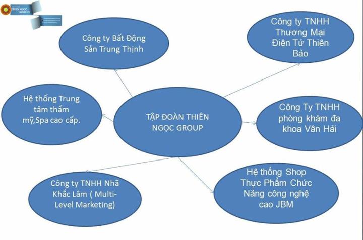 CƠ CẤU TỔ CHỨC BỘ MÁY CỦA TẬP ĐOÀN THIÊN NGỌC MINH UY